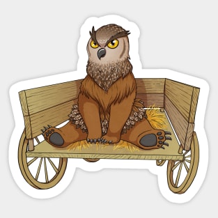 The Owlbear Reintroduction Program Sticker